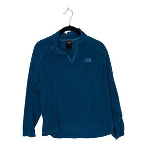 The North Face Womens Polartec Classic TKA 100 Microvelour Glacier 1/4 Zip Fleec